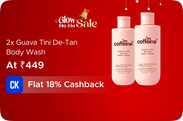 mCaffeine: Buy 2 X Guava Tini De-Tan Body Wash - 300 mCaffeine: Buy 2 X Guava Tini De-Tan Body Wash - 300